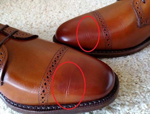 Các lỗi giày dép phổ biến