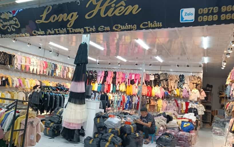 Chợ sỉ quần áo Khu thể thao Minh Thu Ninh Hiệp