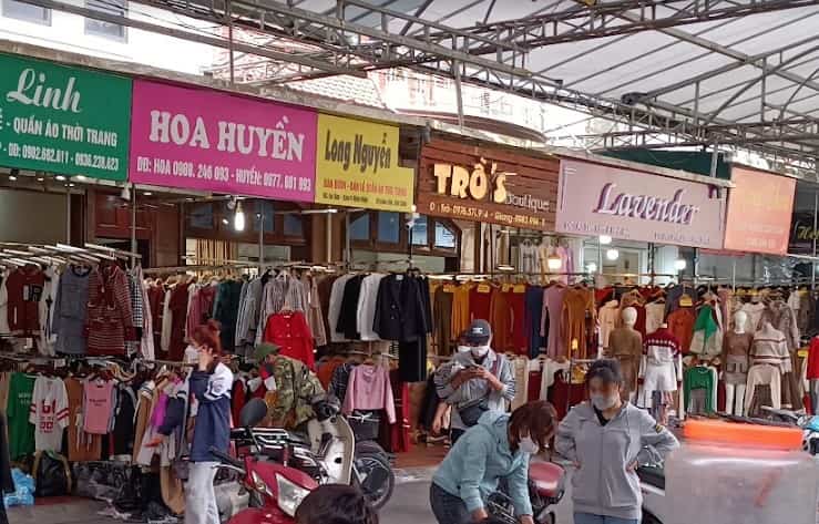 cửa hàng quần áo Quảng Châu chợ xóm 6 Ninh Hiệp