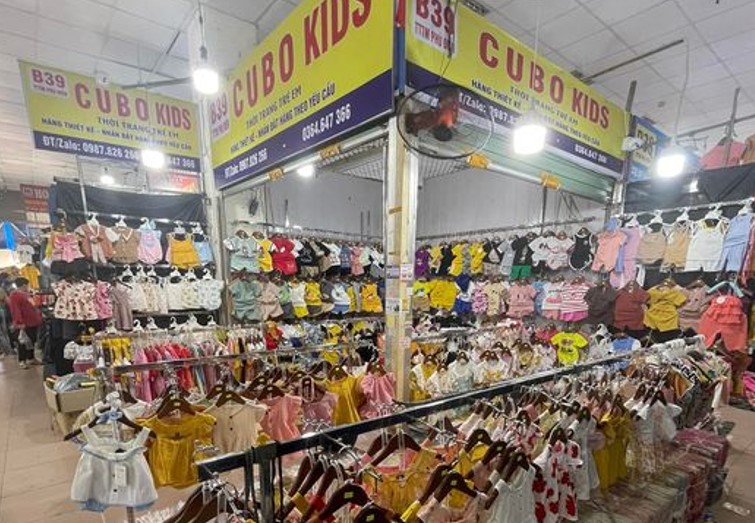 cửa hàng quần áo trẻ em chợ Ninh Hiệp uy tín
