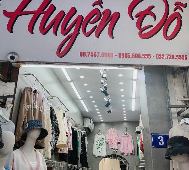 Cửa hàng thời trang nữ Ninh Hiệp chuyên sỉ hàng hot trend