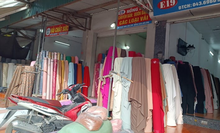 Top 10+ cửa hàng vải đẹp giá rẻ chợ Baza Ninh Hiệp