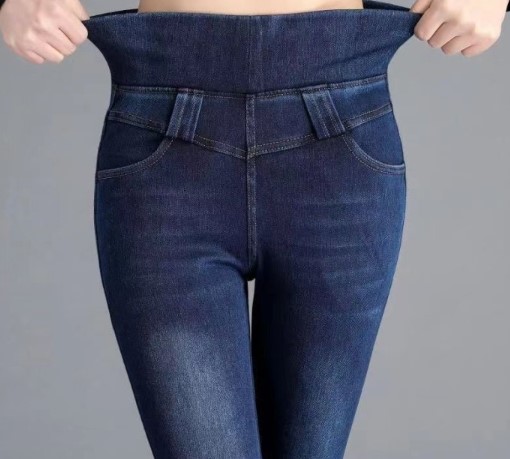 Jeans nữ cạp cao co giãn