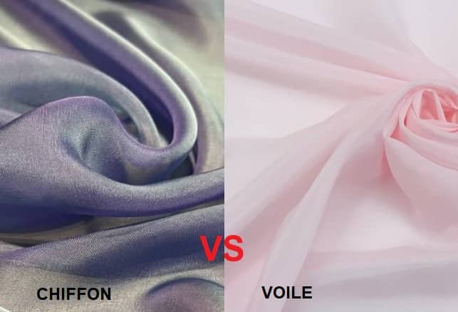 So sánh vải chiffon và vải voile, điểm khác biệt quan trọng?