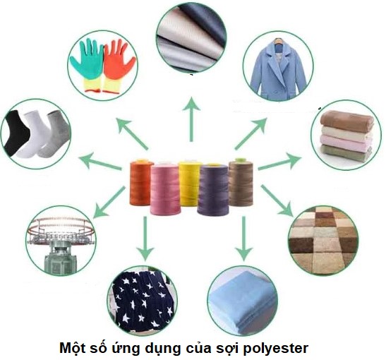 Sợi polyester dùng để làm gì