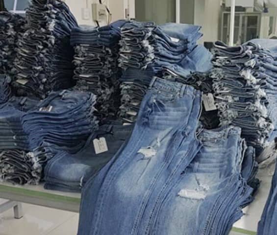 Xưởng may quần jeans nữ tại Ninh Hiệp