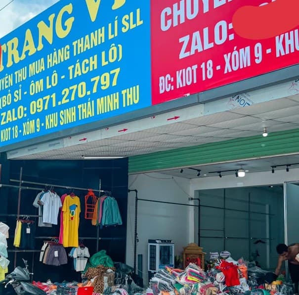 Top 9 tổng kho sỉ quần áo Quảng Châu chợ XÓM 9 Ninh Hiệp giá rẻ